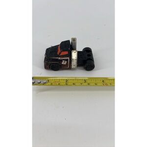 Hot Wheels Matchbox Black Semi Truck Hauler Diecast Cab 1:64